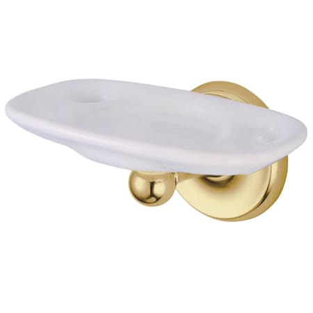 Classic Toothbrush/Tumbler Holder, Polished Brass